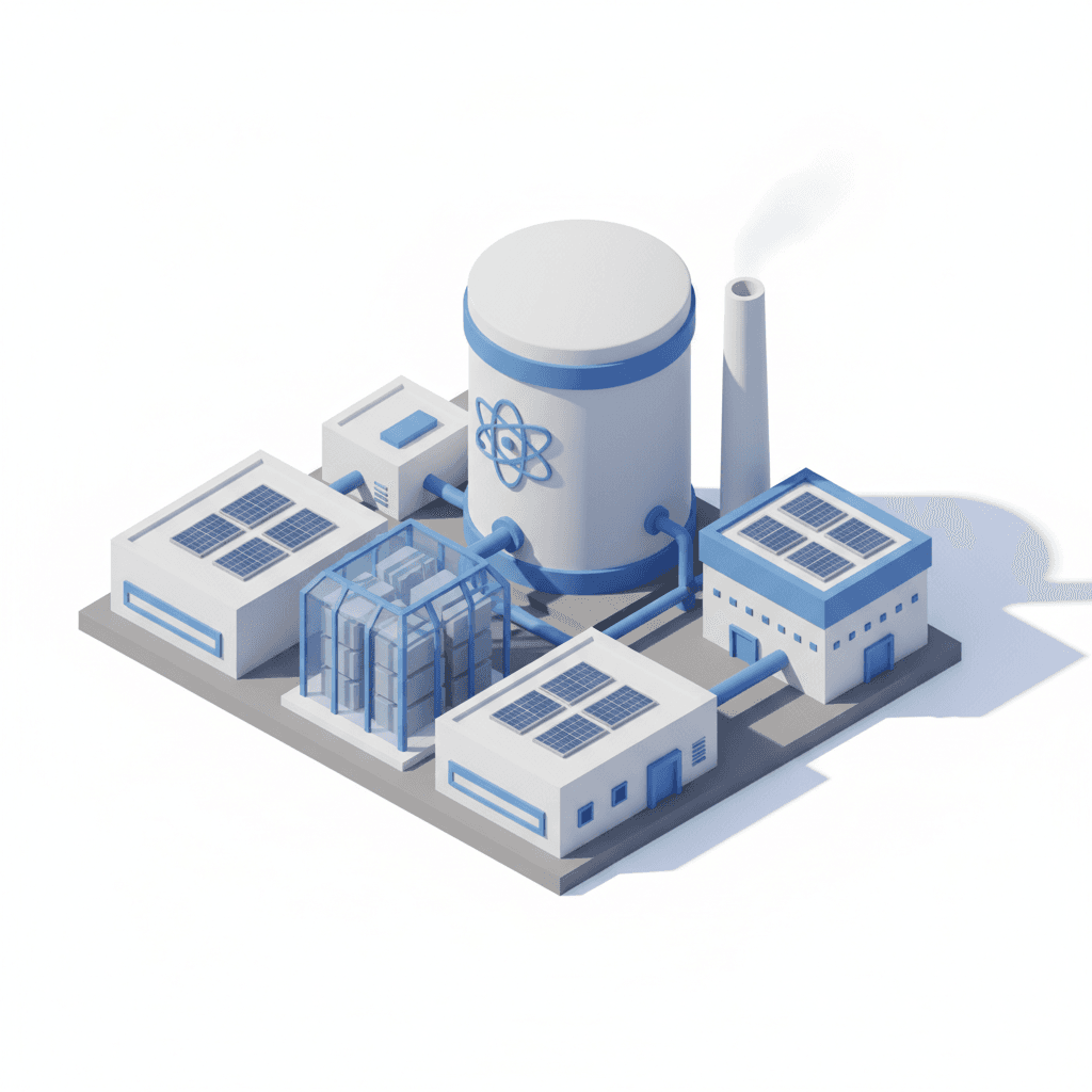 hydrogen power plant