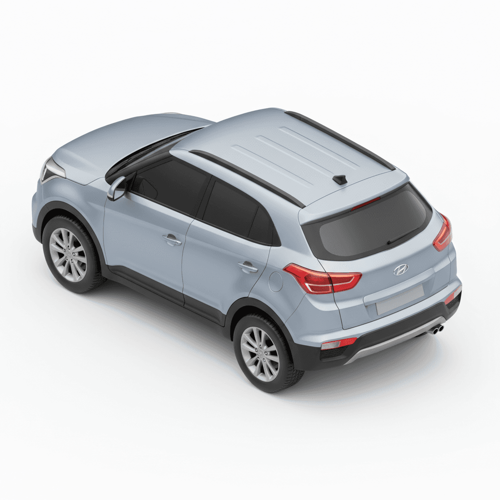 hyundai creta (tampak belakang)