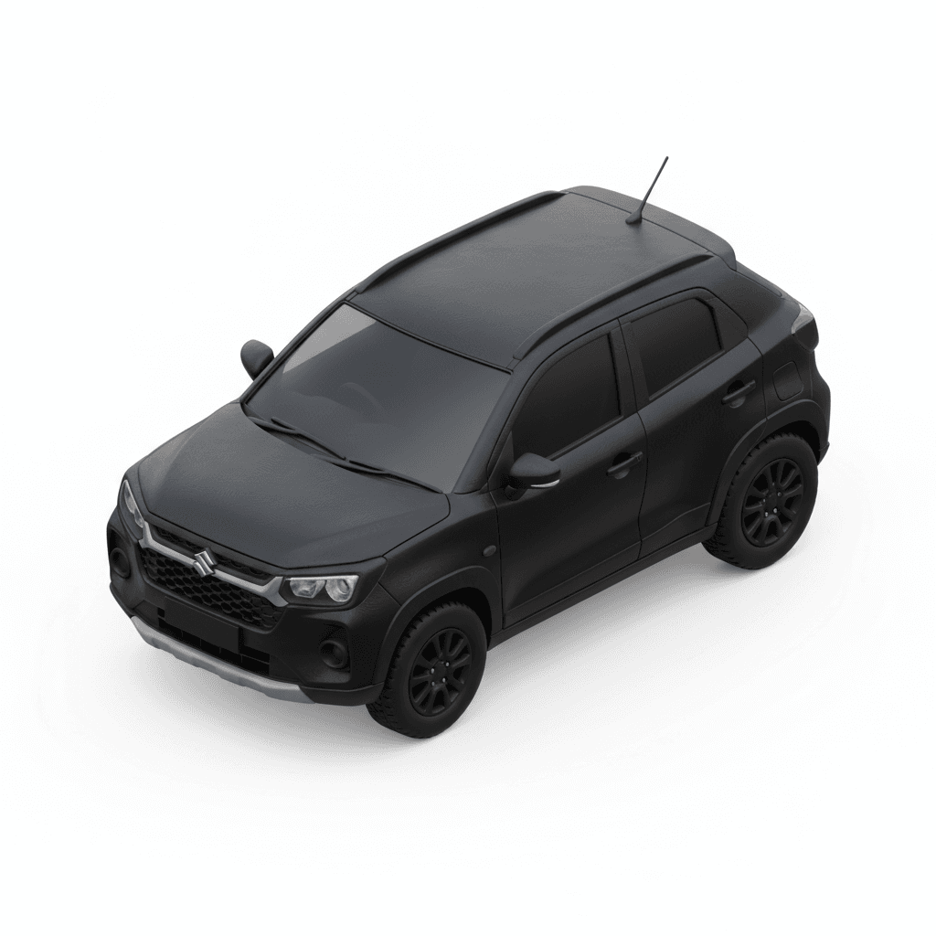 mobil suzuki fronx all black