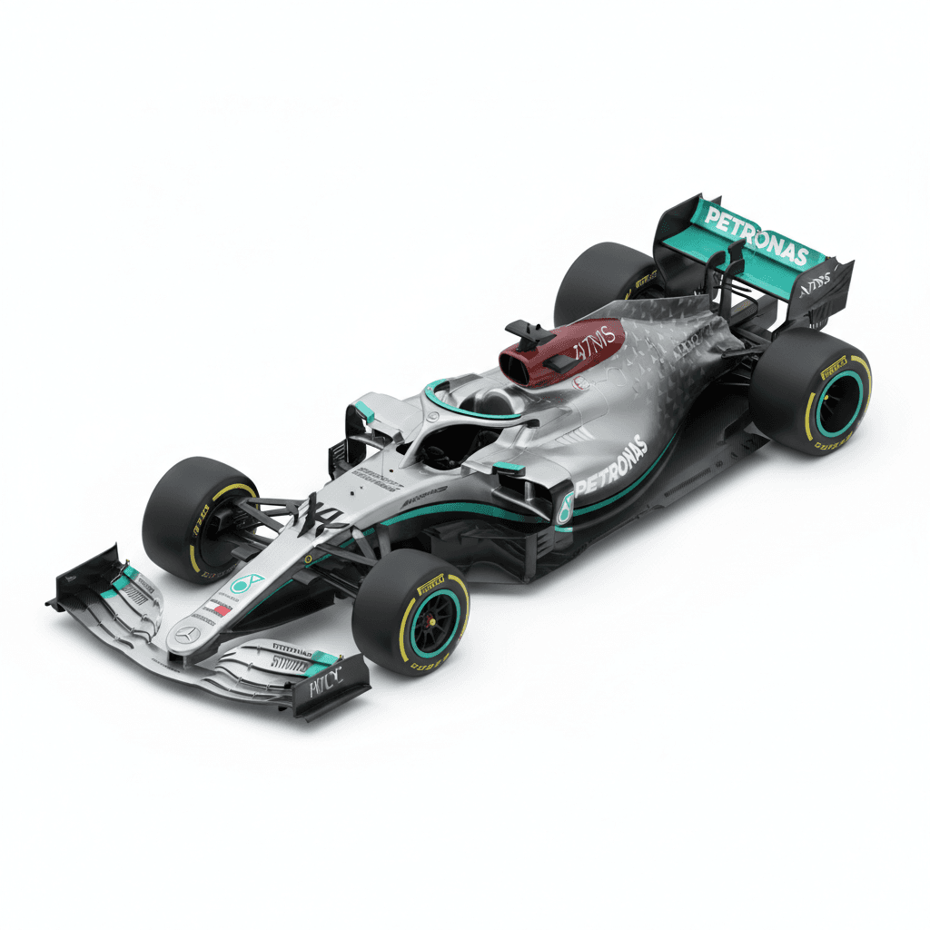 Mercedes f1 car 