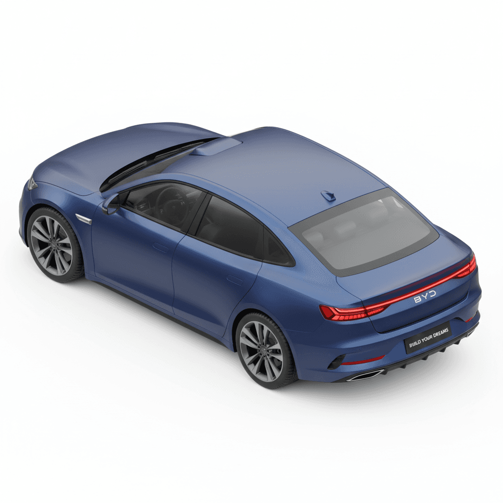 byd seal (tampak belakang)