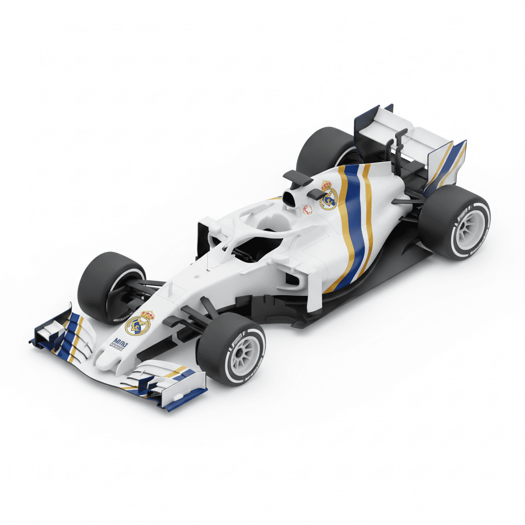 Real madrid F1 CAR