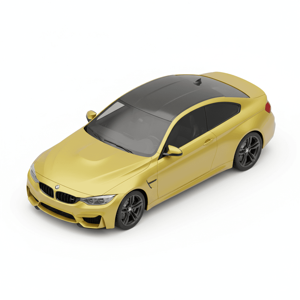 Bmw M4 2018 Austin yellow color