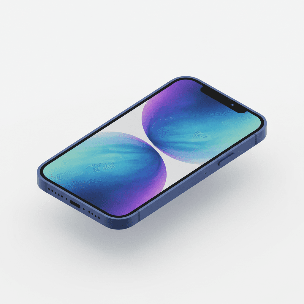 iphone 15 pro front-view